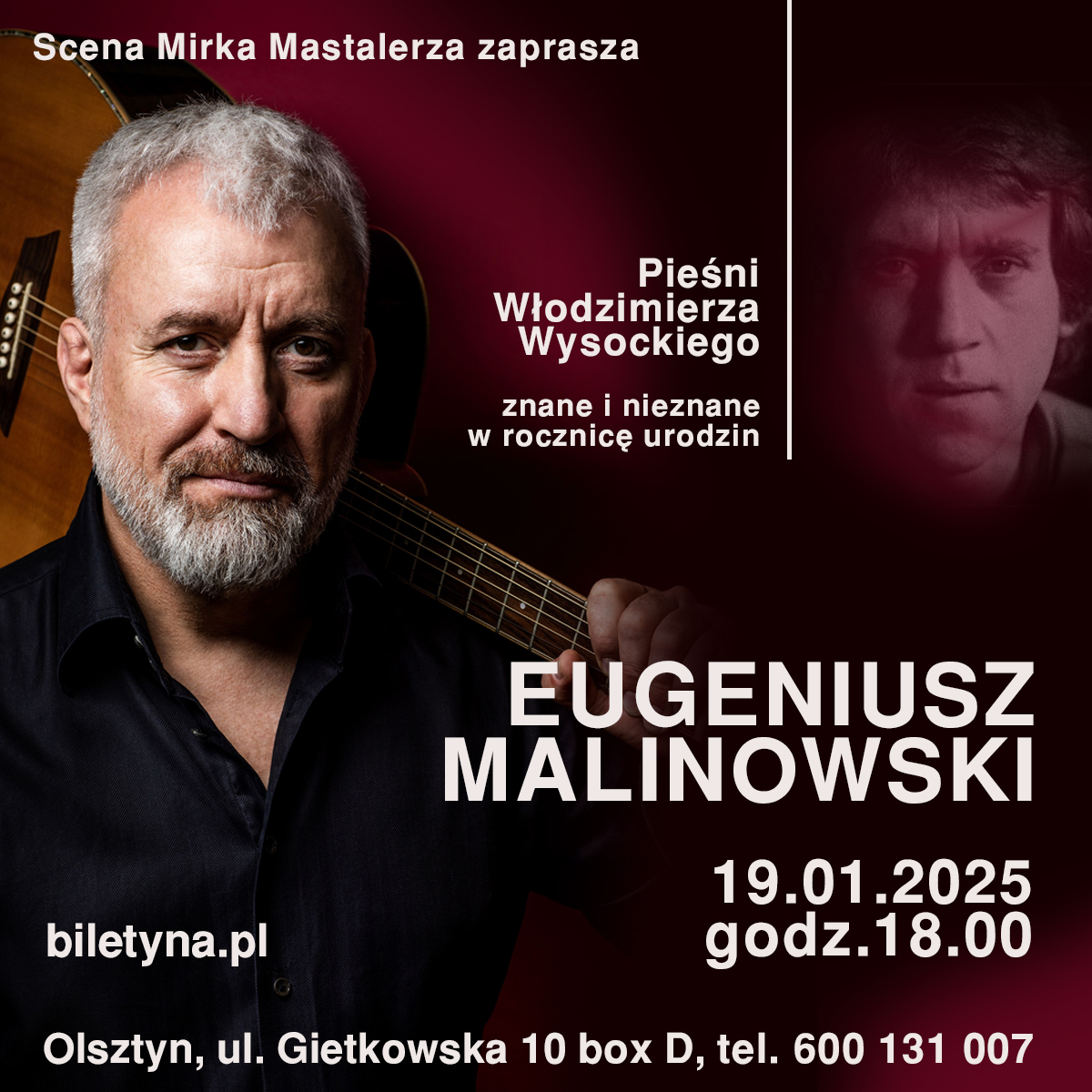 You are currently viewing Eugeniusz Malinowski – Pieśni znane i nieznane Włodzimierza Wysockiego